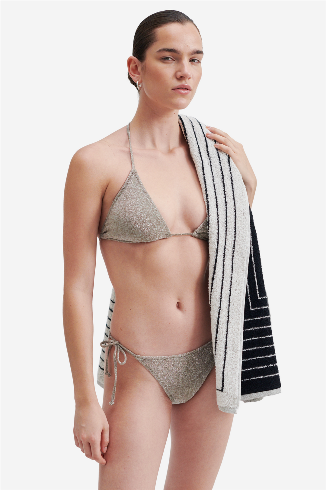 Second Female Badetøy Mazely Beach Towel Vaporous White