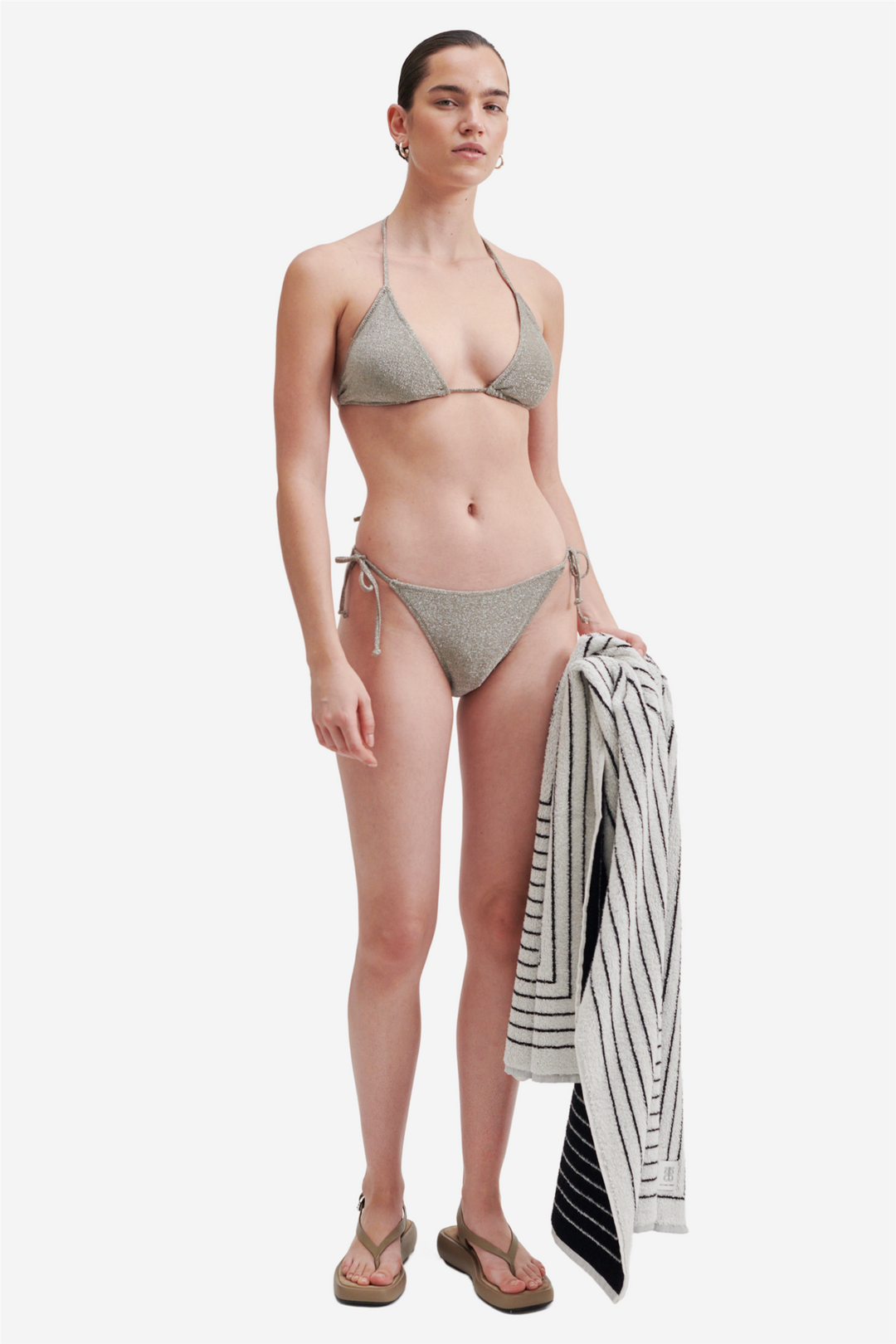 Second Female Badetøy Mazely Beach Towel Vaporous White