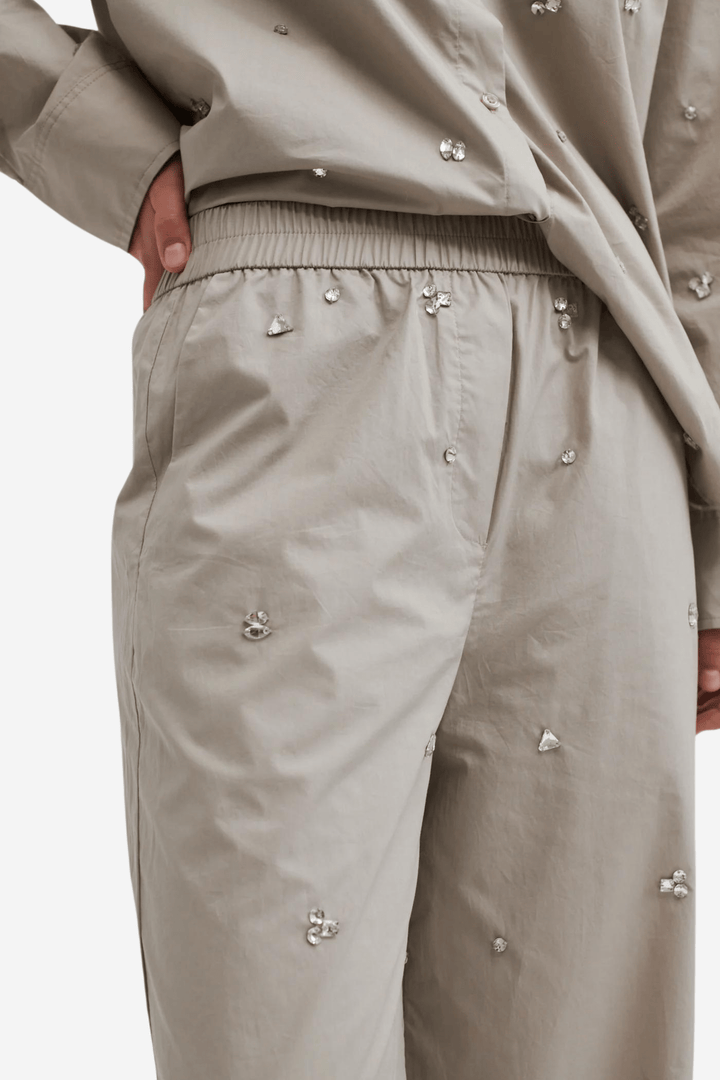 Second Female Bukser & jeans Calli Trousers Vintage Khaki