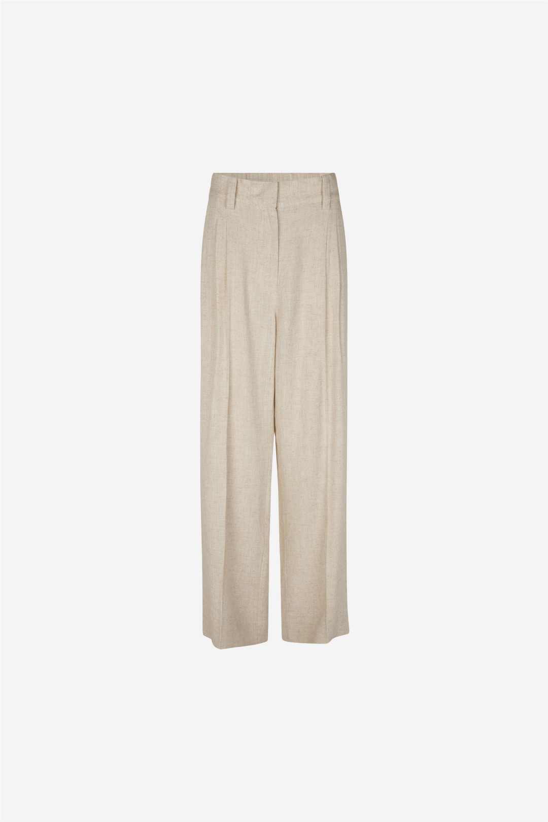 Second Female Bukser & jeans Linoraw Trousers Vintage Khaki