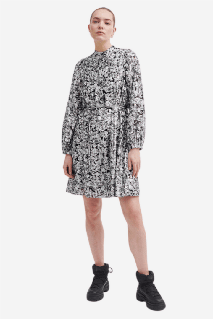 Second Female Kjoler & jumpsuits Doodle Dress Black
