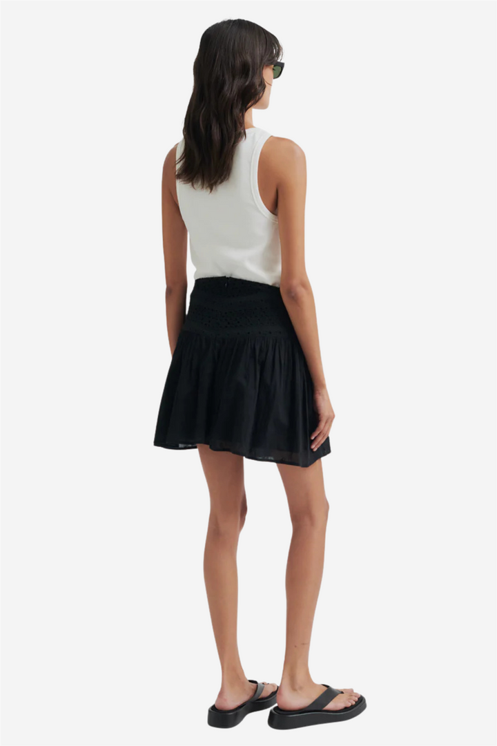 Second Female Skjørt Ericae Mini Skirt Black