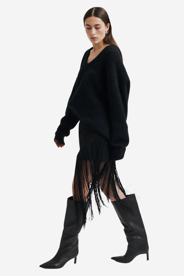 Second Female Skjørt Frullo Skirt Black