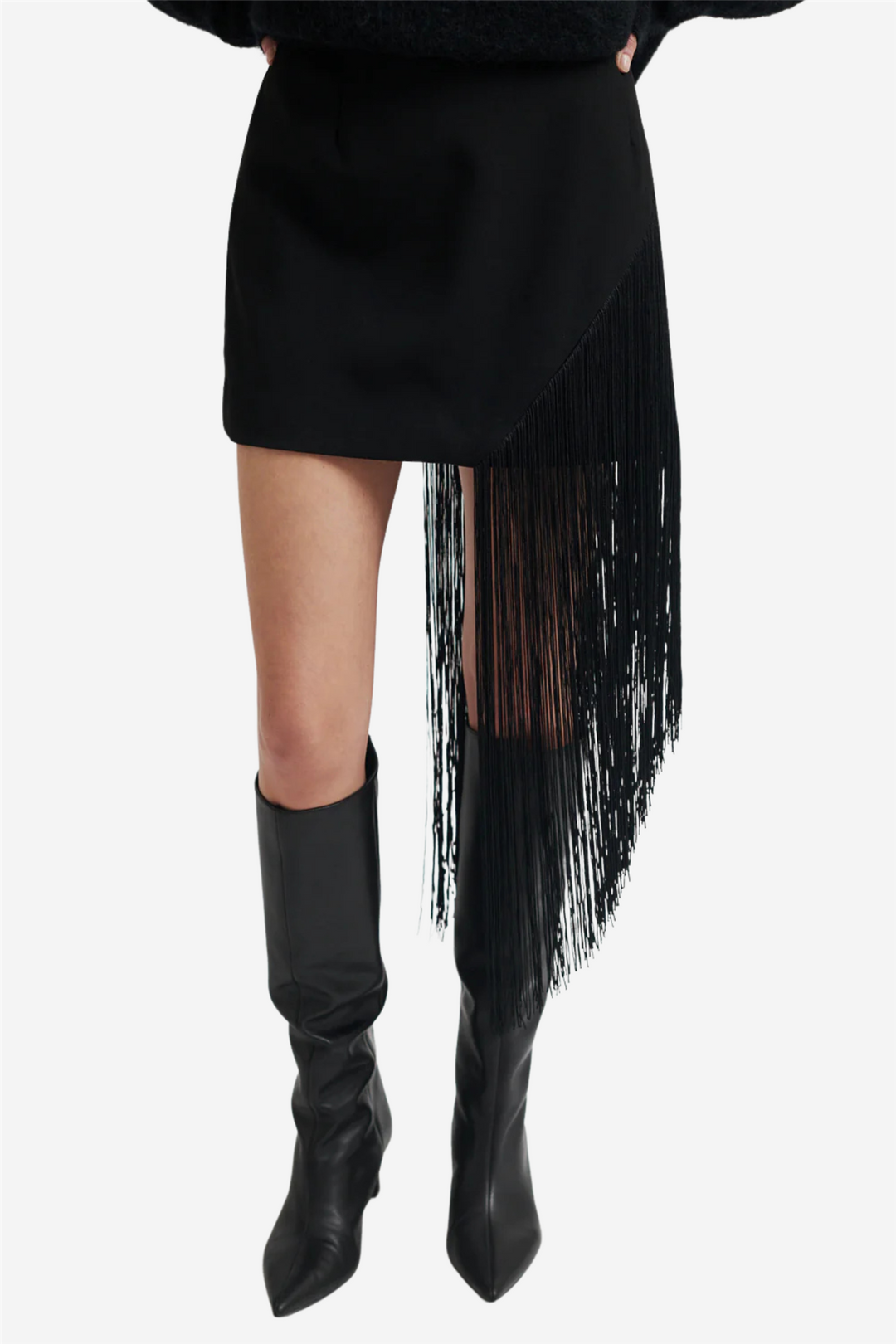 Second Female Skjørt Frullo Skirt Black