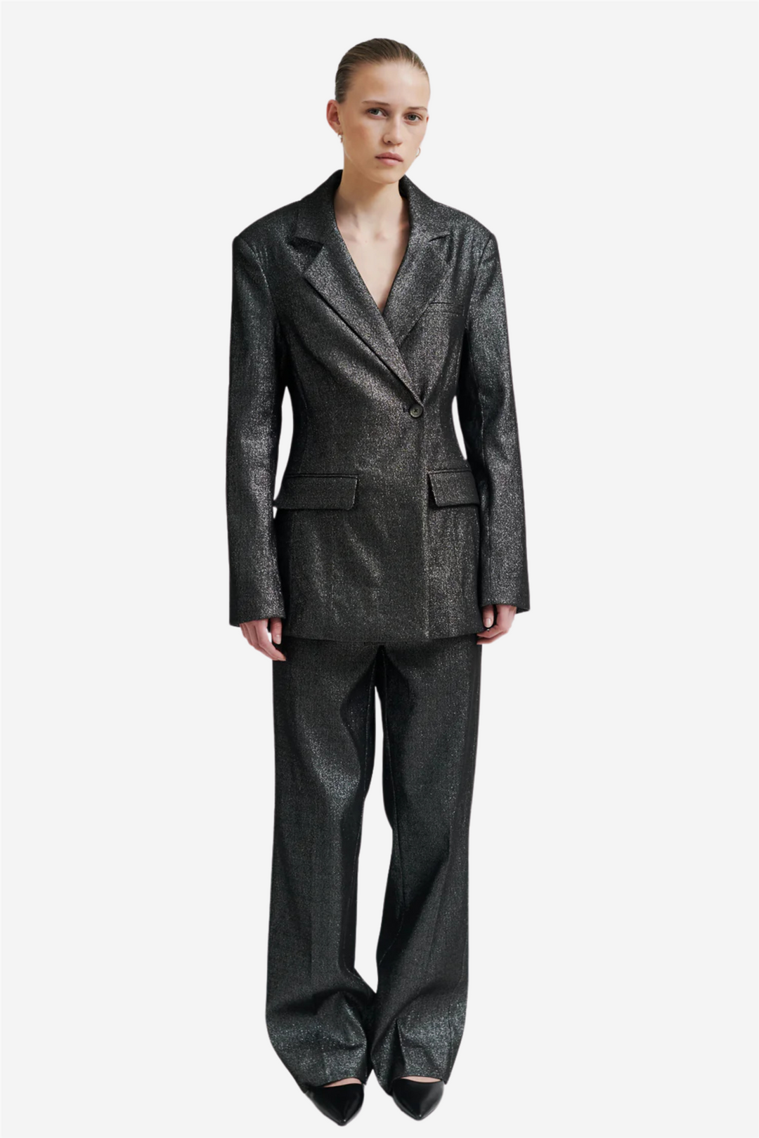 Second Female Yttertøy Rave Blazer Black Silver