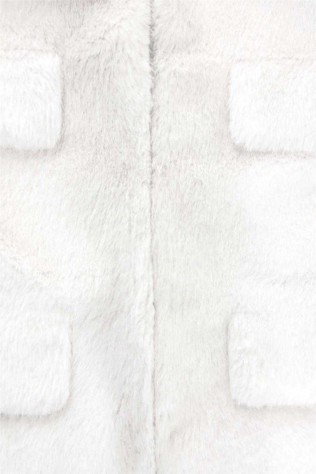 Self-Portrait Yttertøy Cream Faux Fur Jacket