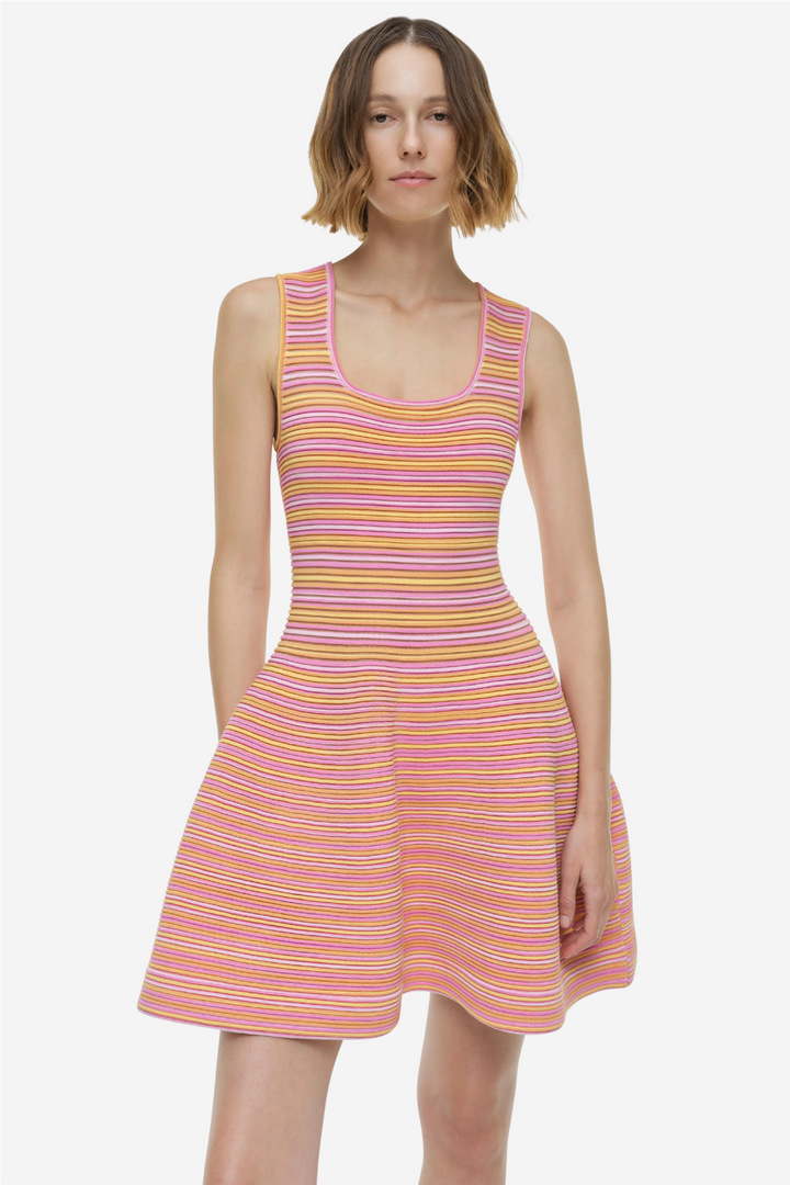Simkhai Kjoler & jumpsuits Cally Mini Dress Citrus Multi