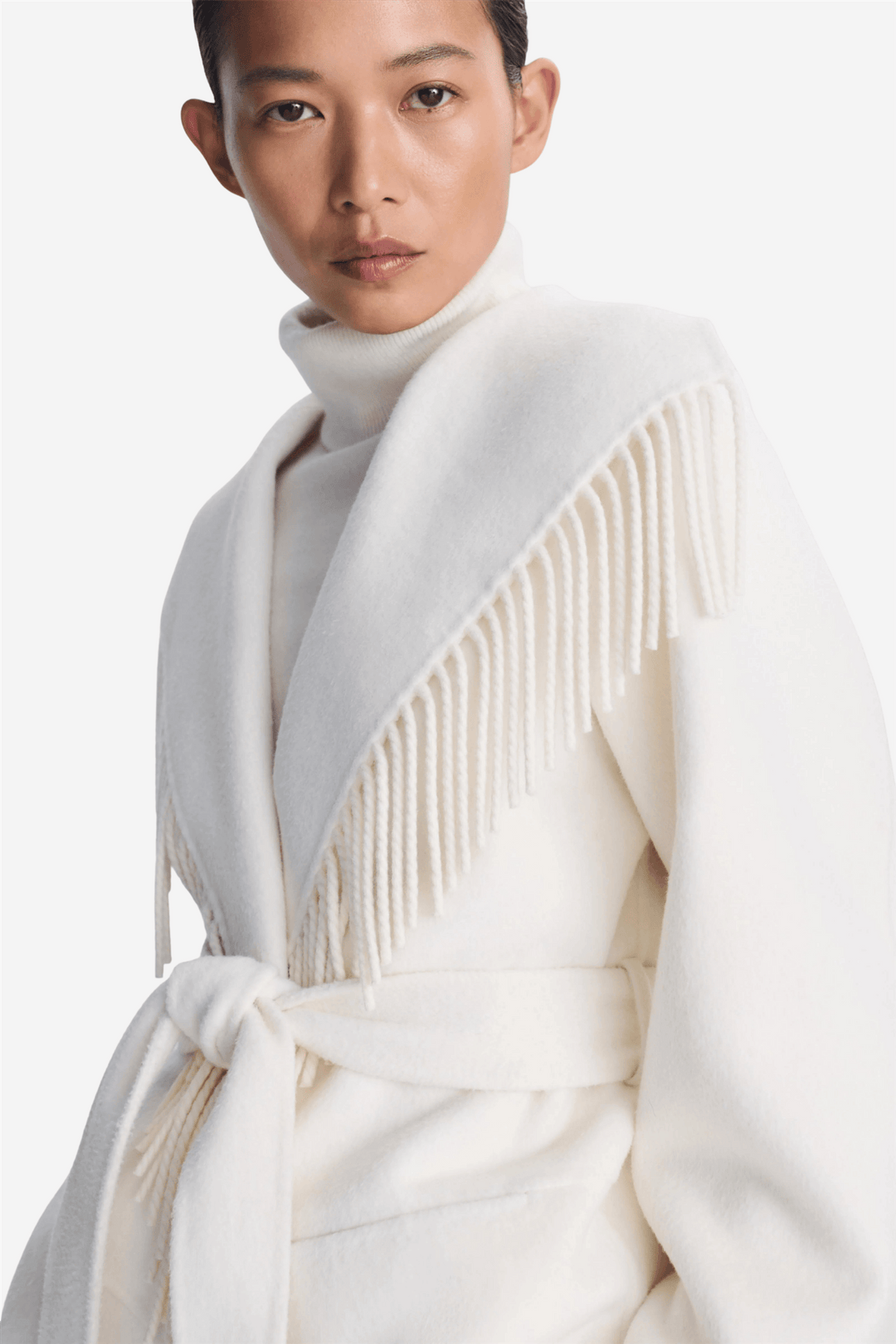 Simkhai Yttertøy Rowen Fringe Jacket Frost