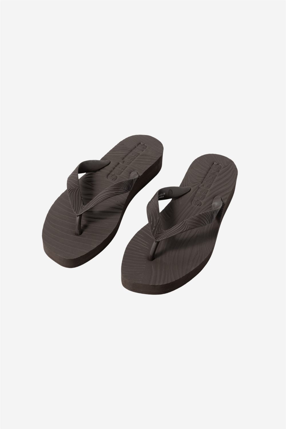 Sleepers Sko Tapered Platform Brown