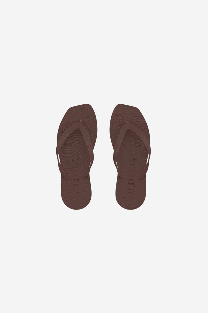 Sleepers Sko Tapered Platform Brown
