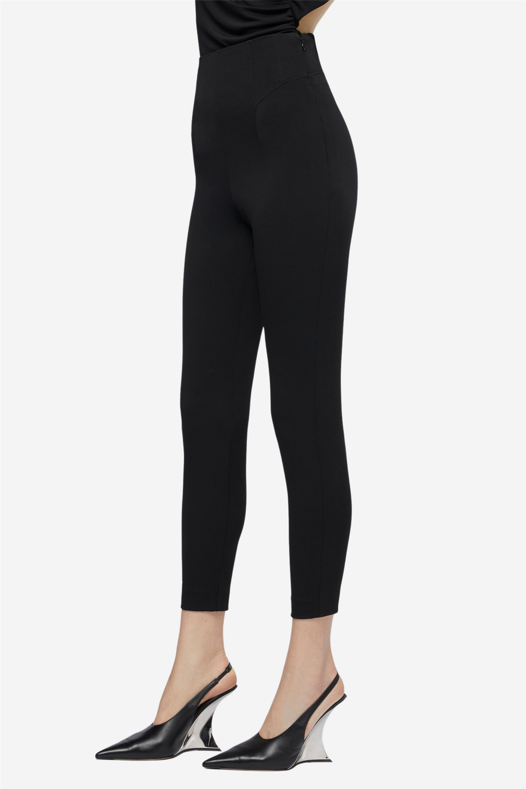 The Andamane Bukser & jeans Valerie High Waist Pants Black