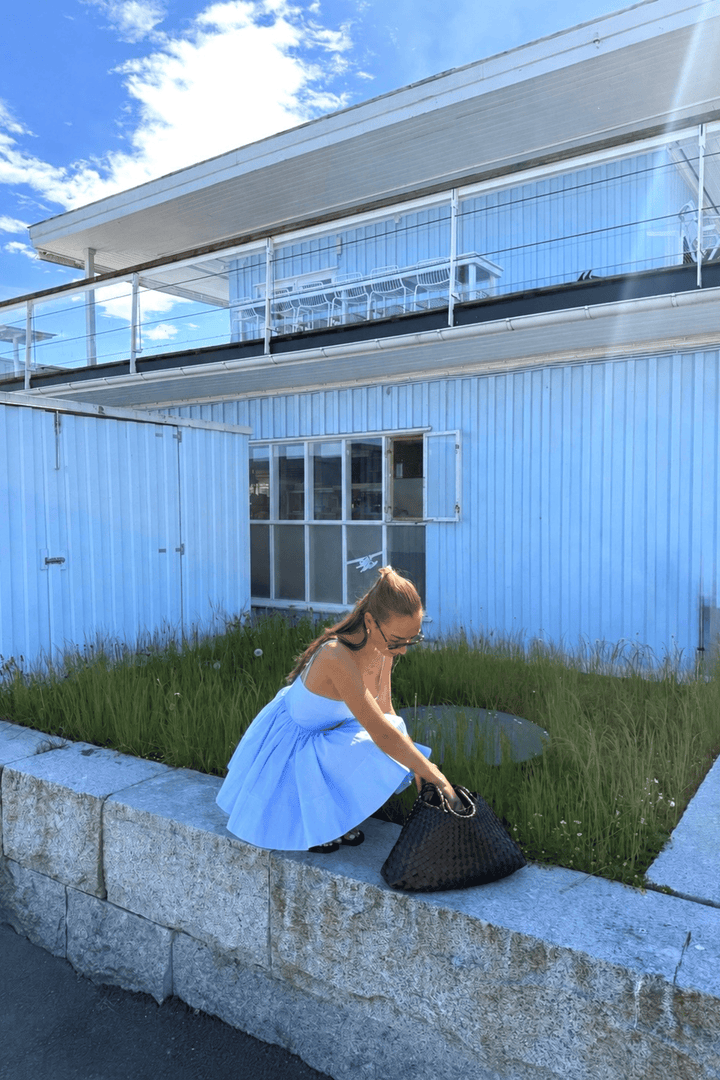 The Andamane Kjoler &amp; jumpsuits Carrie Ballerina Mini Dress Light Blue