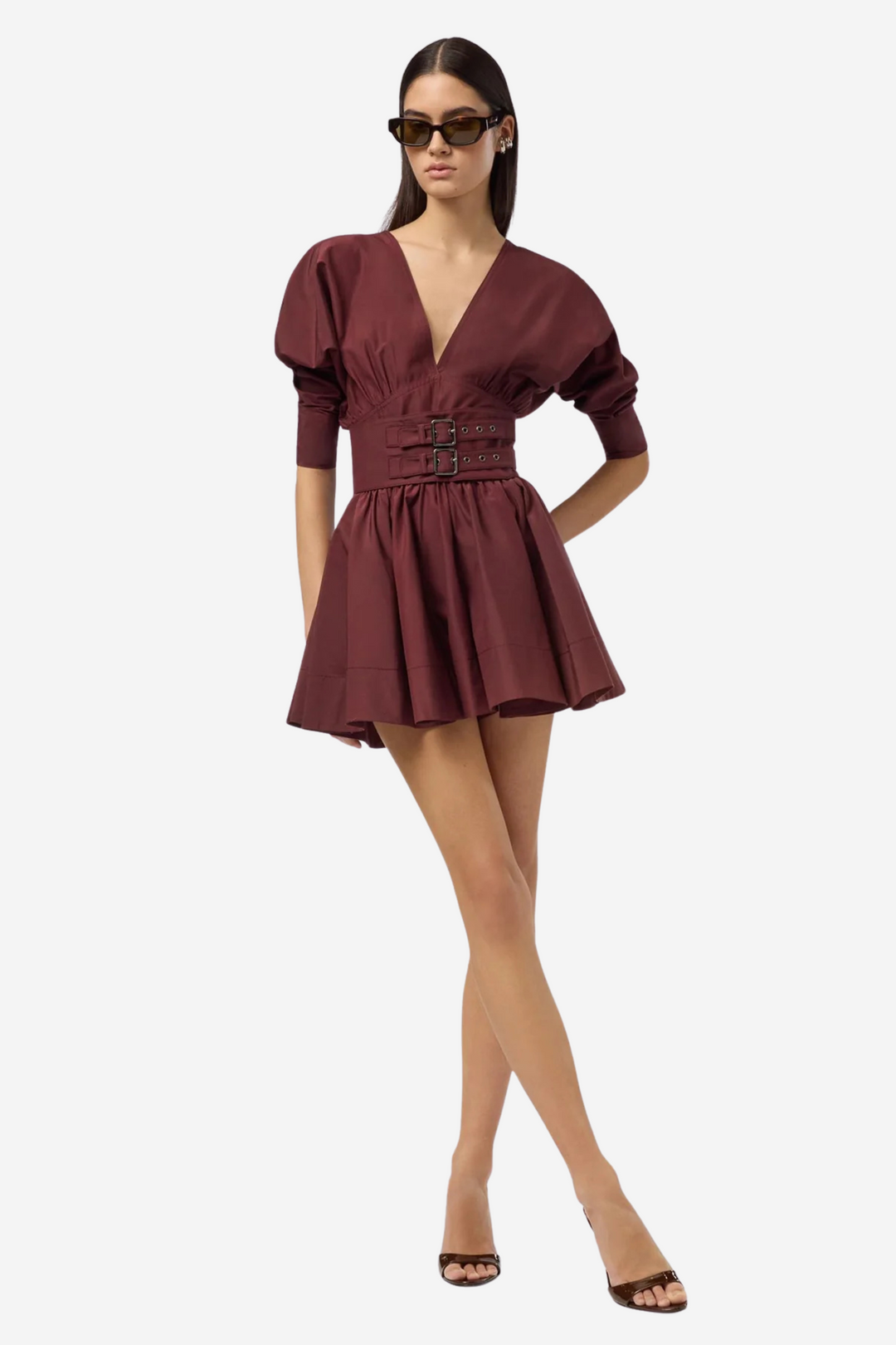 The Andamane Kjoler & jumpsuits Winona Playsuit Cacao