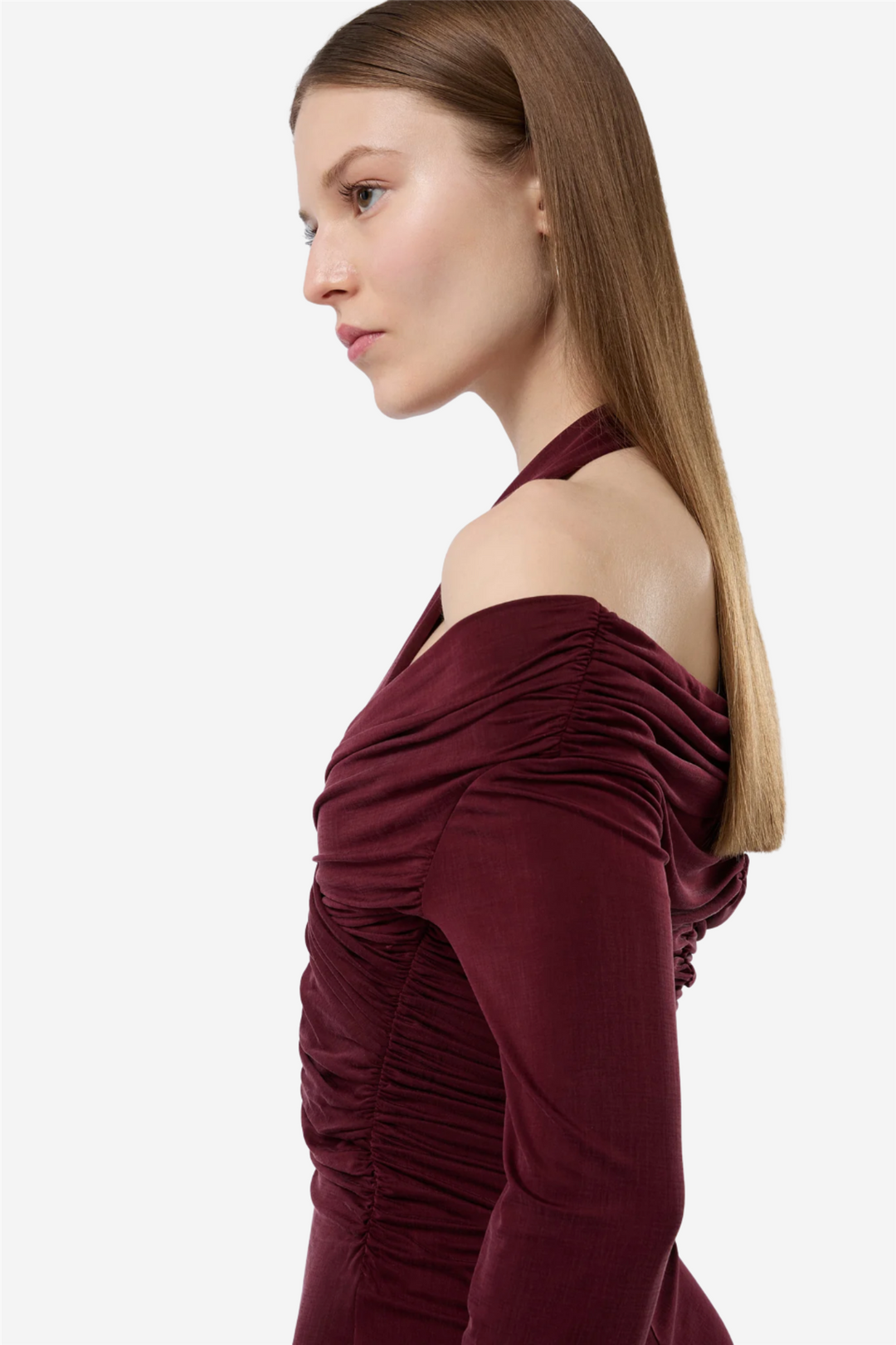 The Andamane Kjoler & jumpsuits Yvonne Ballerina Jumpsuit Rouge Noir