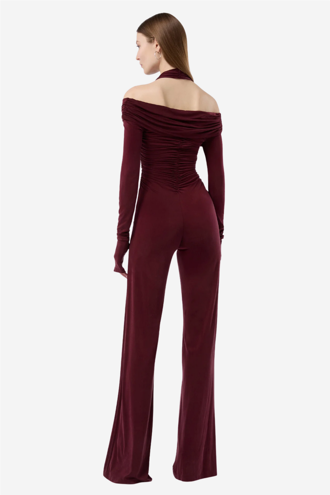 The Andamane Kjoler & jumpsuits Yvonne Ballerina Jumpsuit Rouge Noir