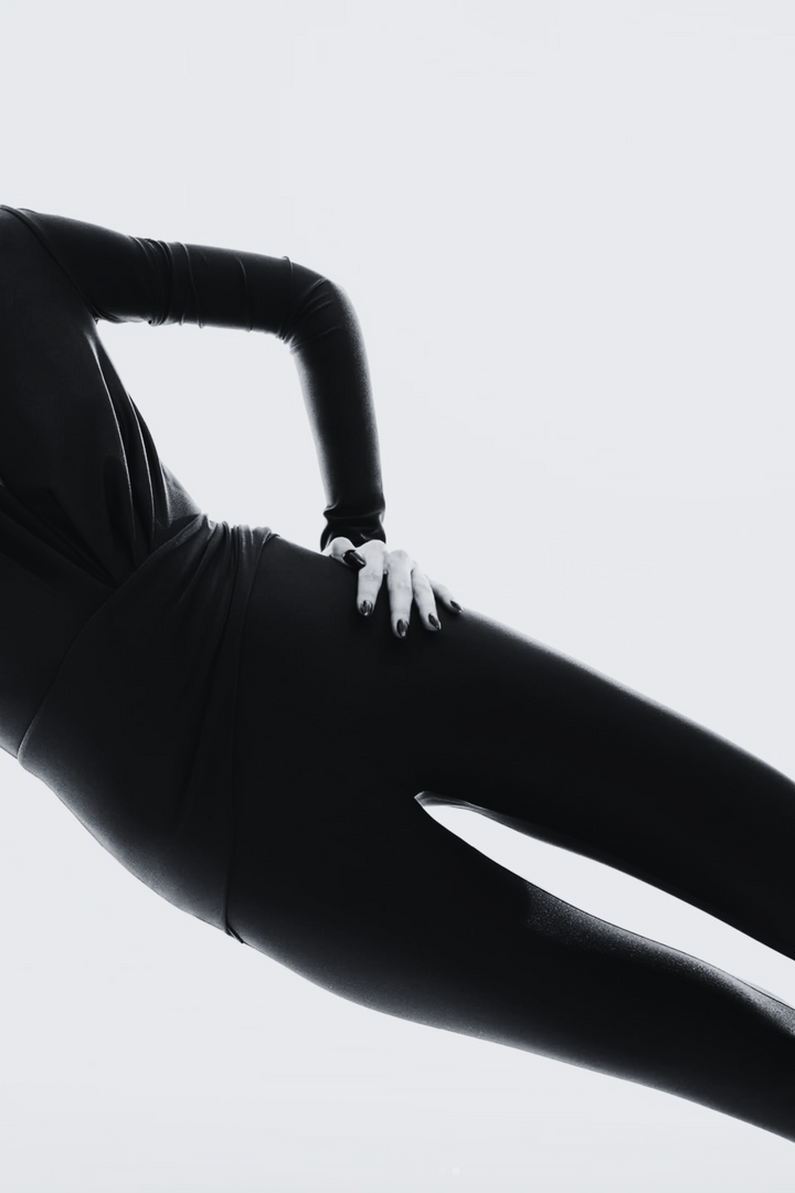 The Andamane Kjoler & jumpsuits Zelda Jumpsuit Deep V Neck Black