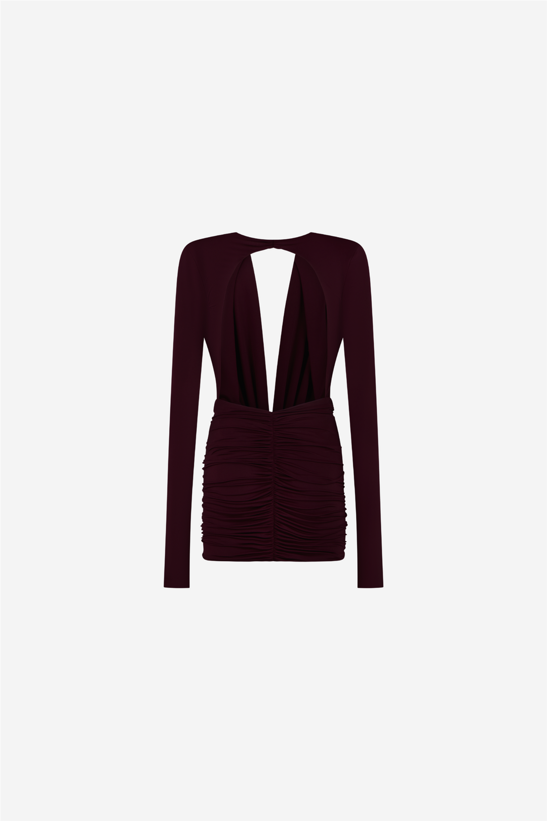 The Andamane Kjoler & jumpsuits Zelda Mini Dress Deep V Neck Black