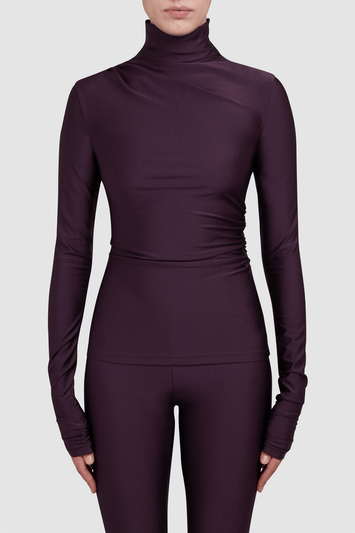 The Andamane Topper & t-skjorter Oleandra Top Rouge Noir
