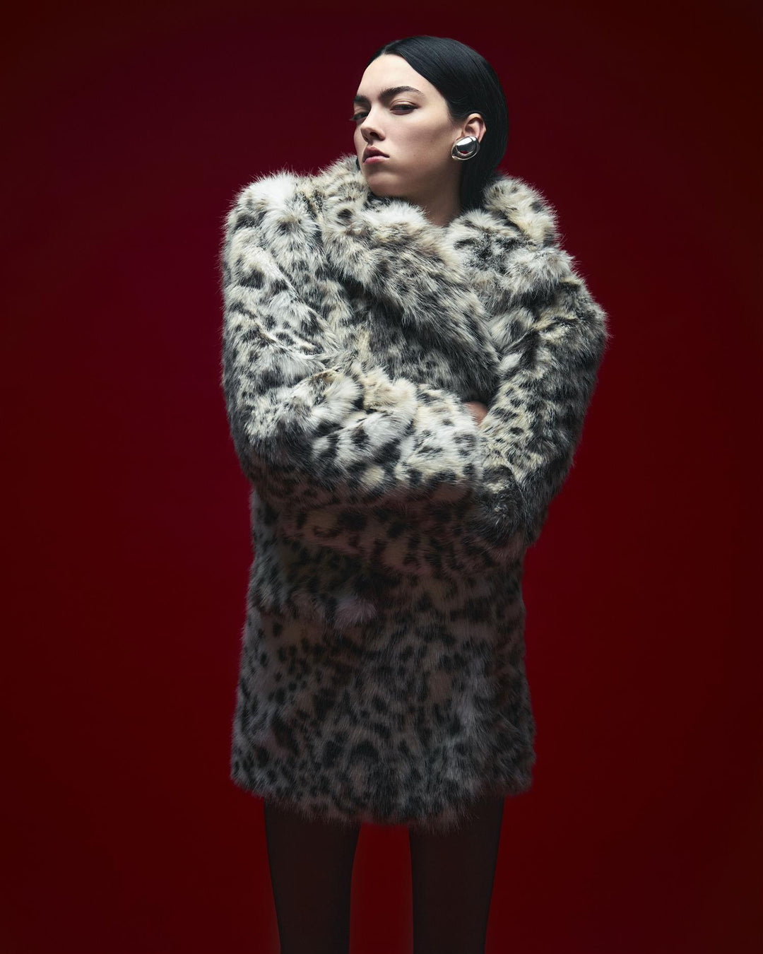 The Andamane Yttertøy Weston Maxi Faux Fur Jacket