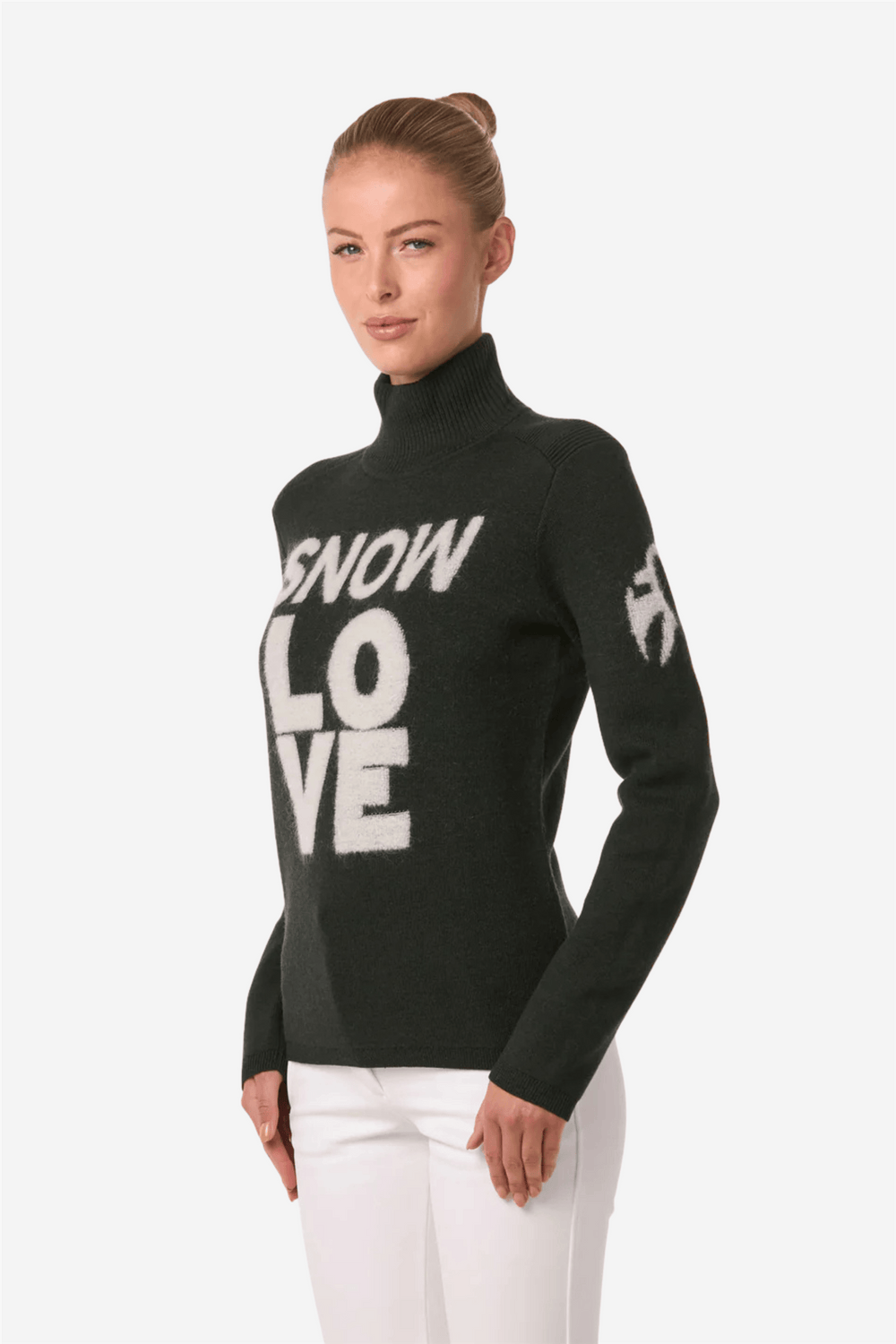 Toni Sailer Genser & Cardigan Vanessa Knit Dark Pine