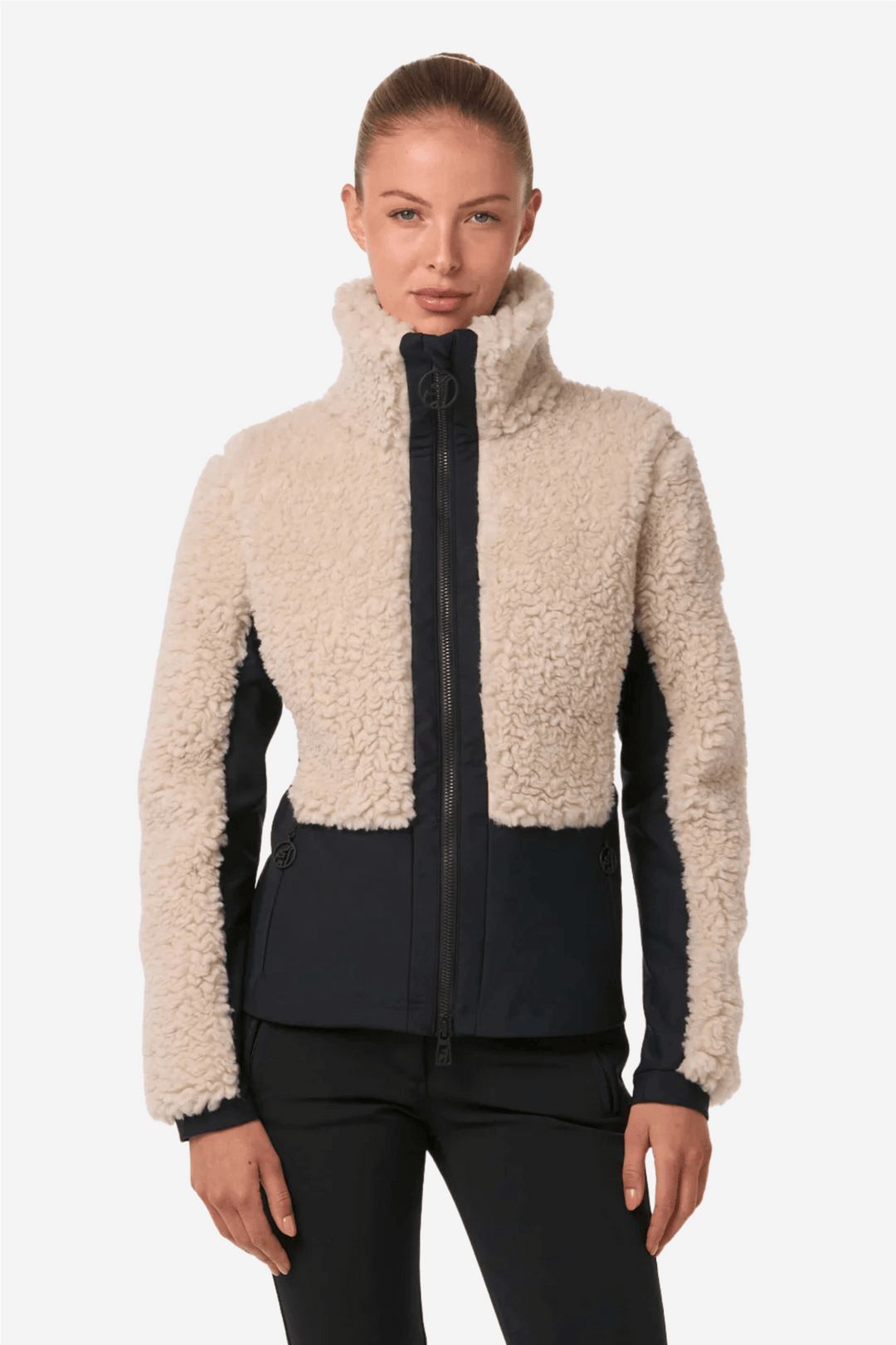 Toni Sailer Skitøy Nila Teddy Jacket Light Sand