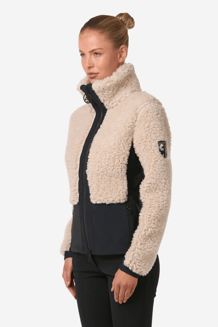 Toni Sailer Skitøy Nila Teddy Jacket Light Sand