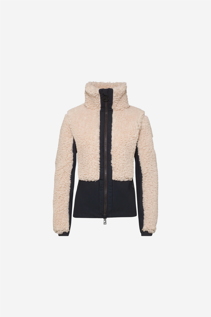 Toni Sailer Skitøy Nila Teddy Jacket Light Sand
