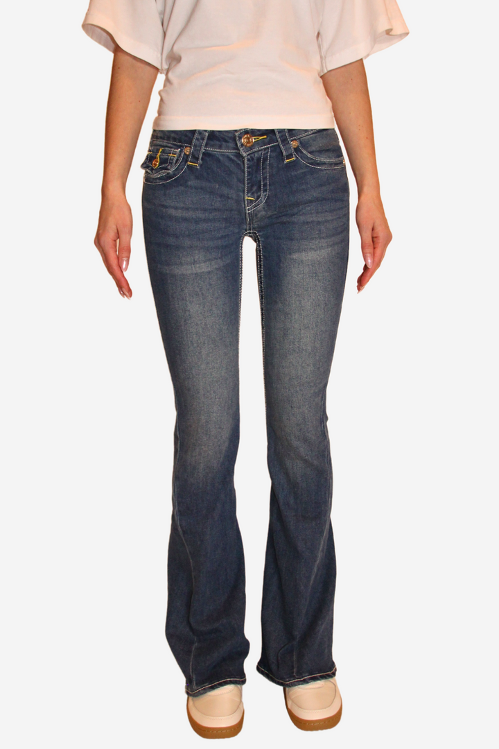 True Religion Bukser & jeans Becca Bootcut Ghost Wave