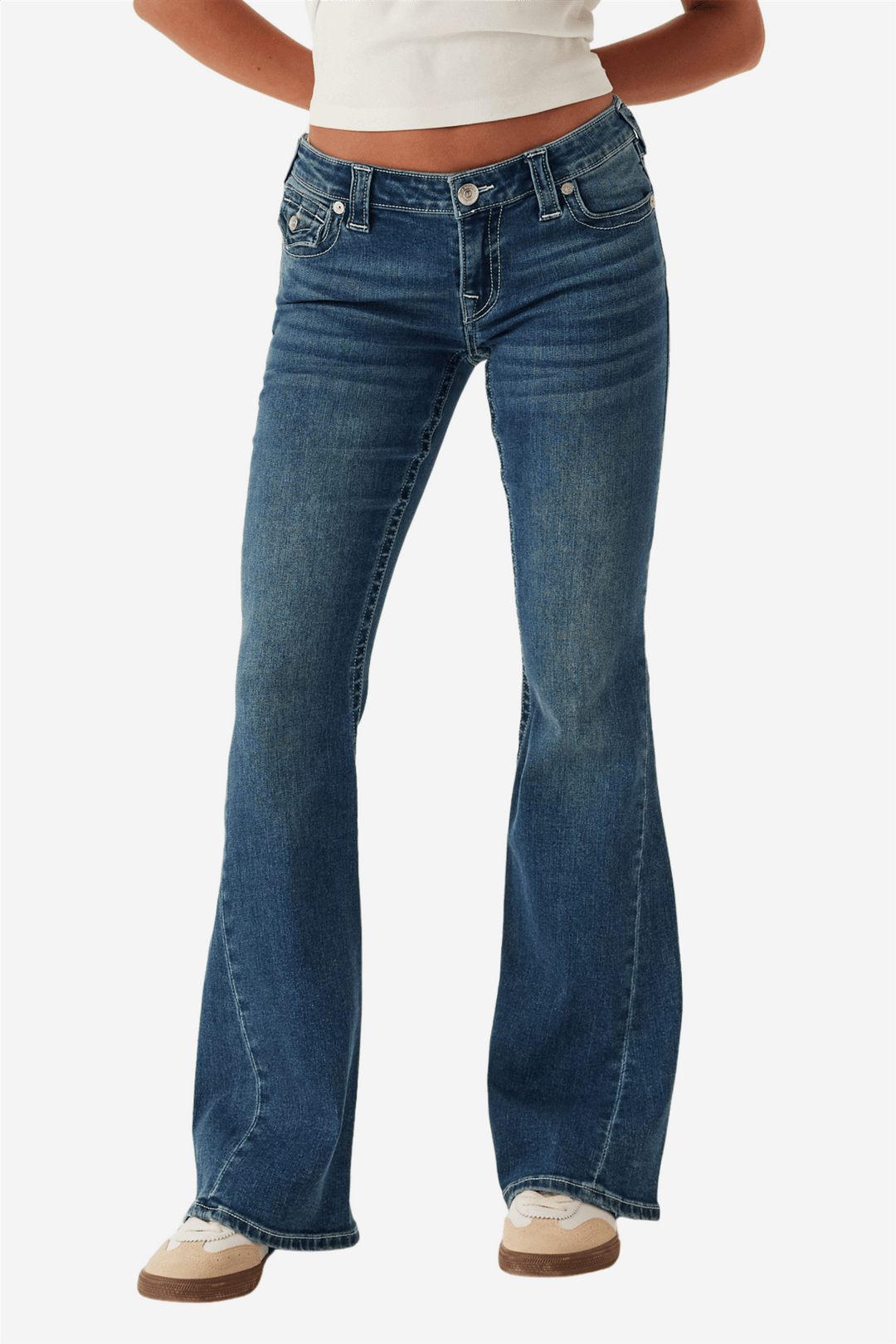 True Religion Bukser & jeans Joey Low Rise Flap Dark Wash