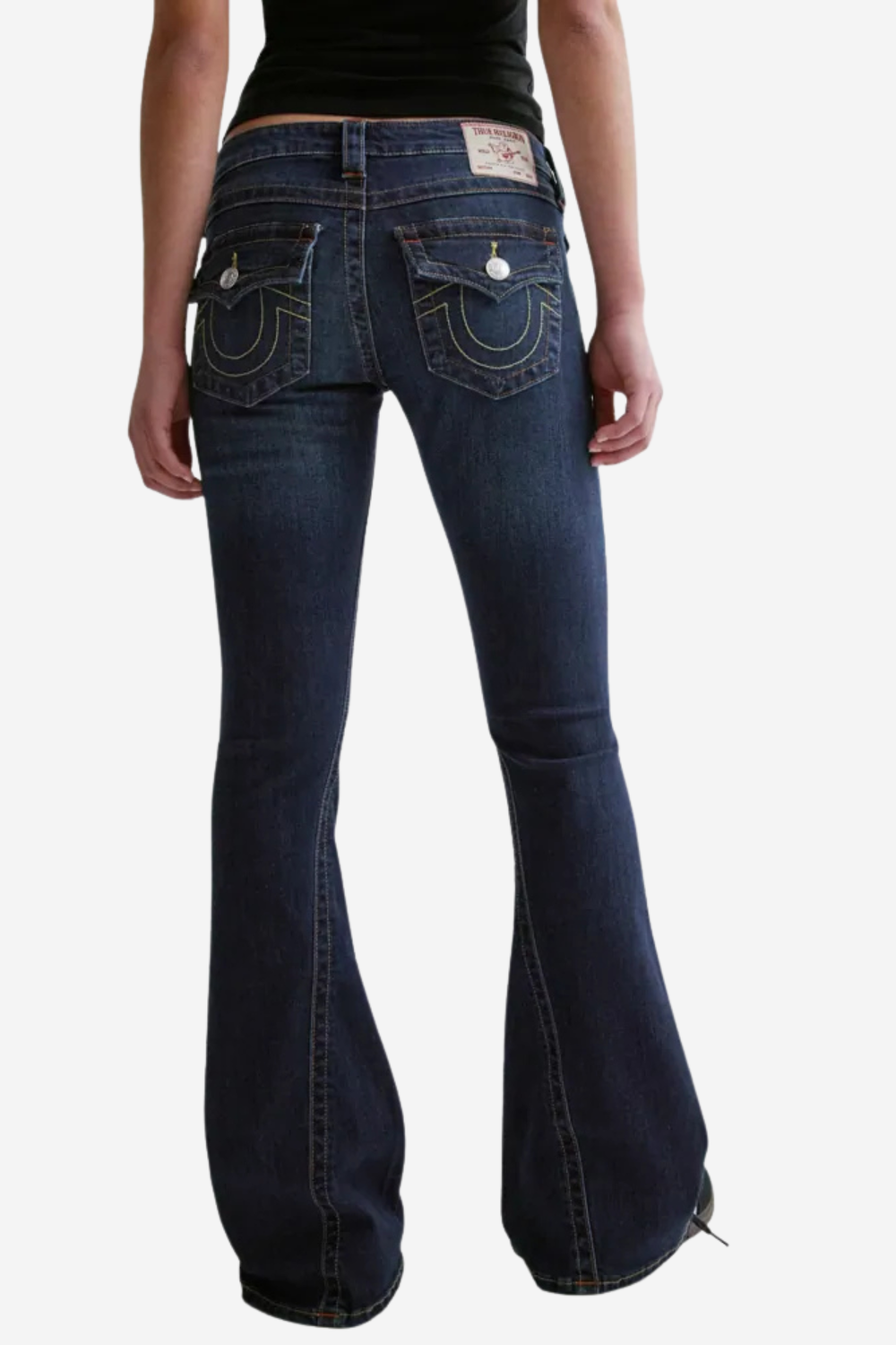 True Religion Bukser & jeans Joey Low Rise Flare Muddy Waters