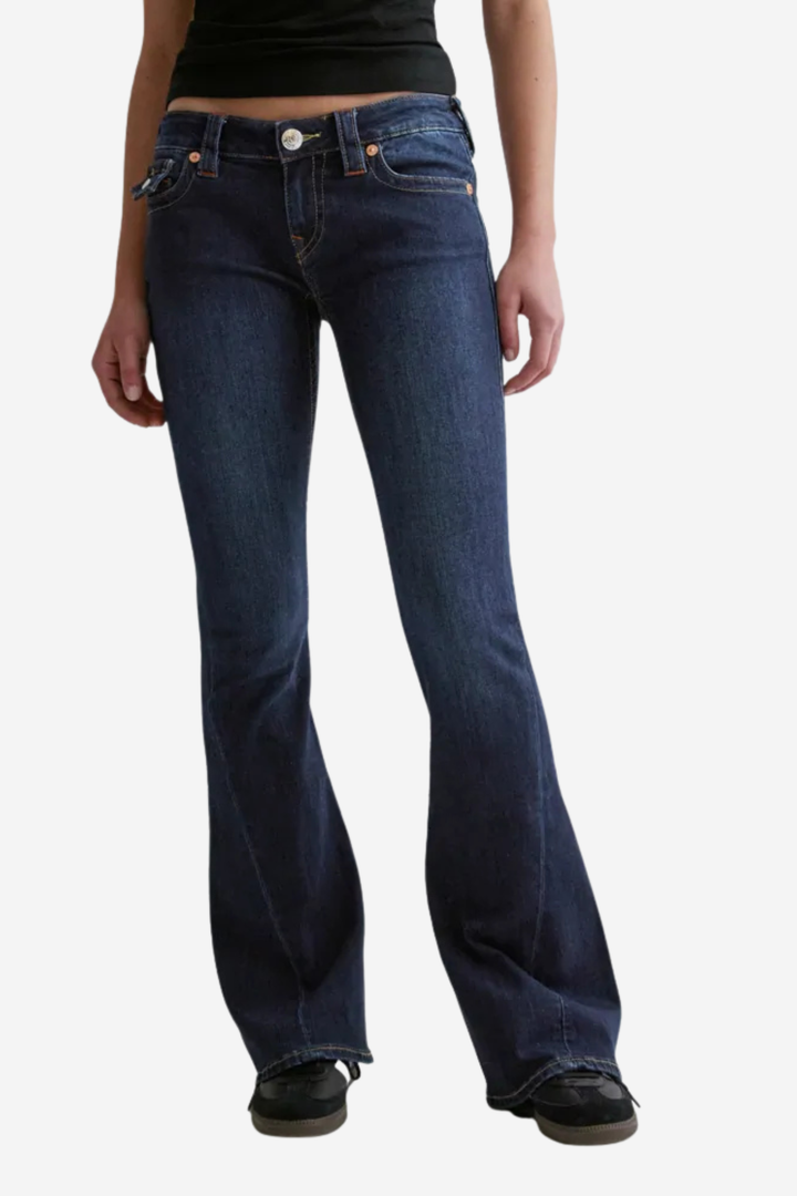 True Religion Bukser & jeans Joey Low Rise Flare Muddy Waters