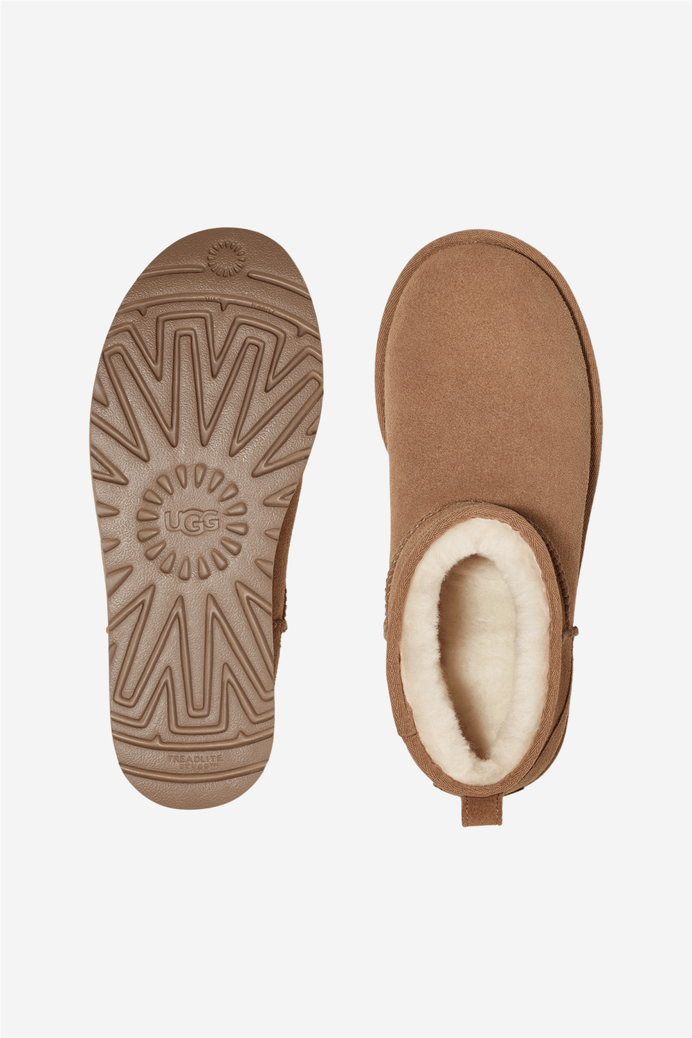 UGG Sko Classic Ultra Mini Platform Chestnut