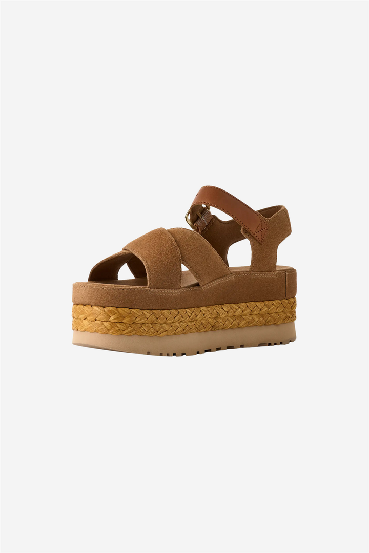 UGG Sko W Aubrey Ankle Strap Chestnut