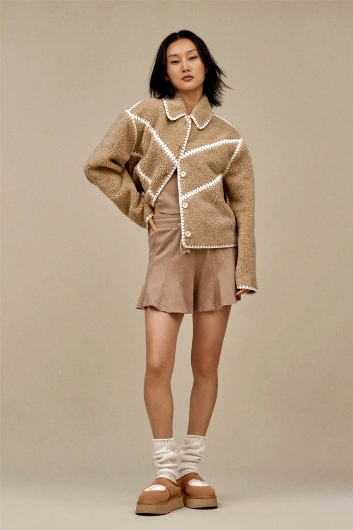 UGG Sko W Bea Mary Jane Chestnut