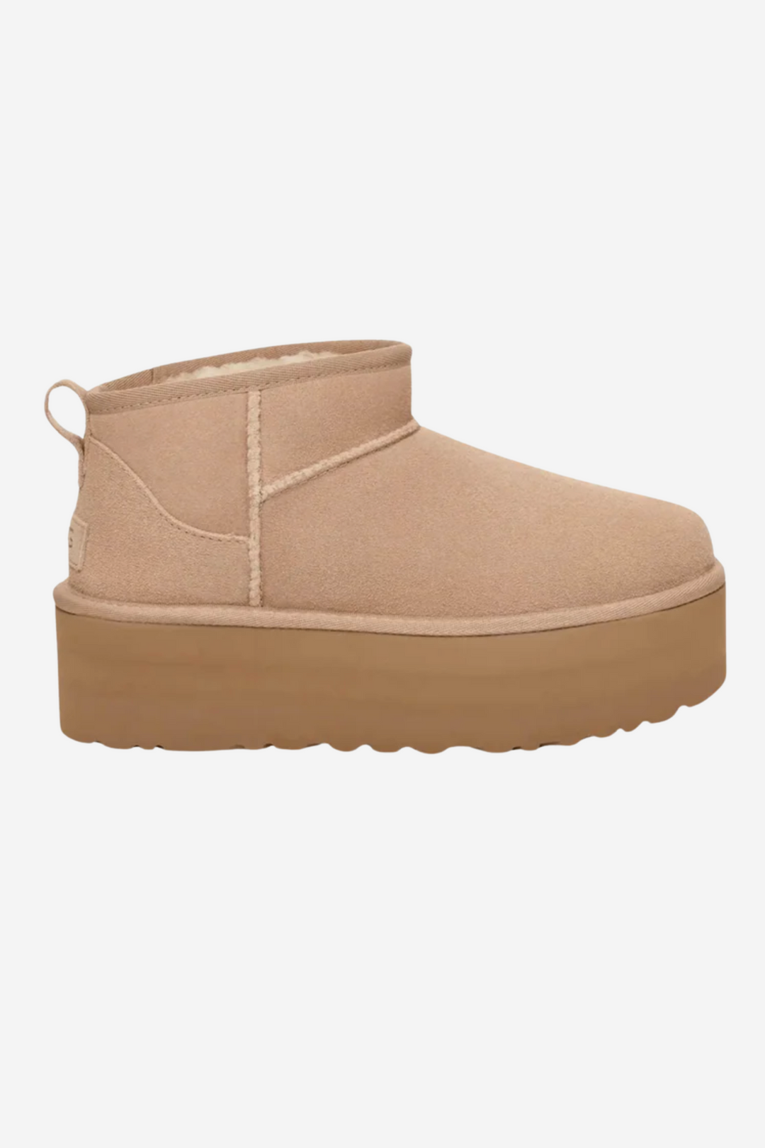 UGG Sko W Classic Ultra Mini Platform Sand