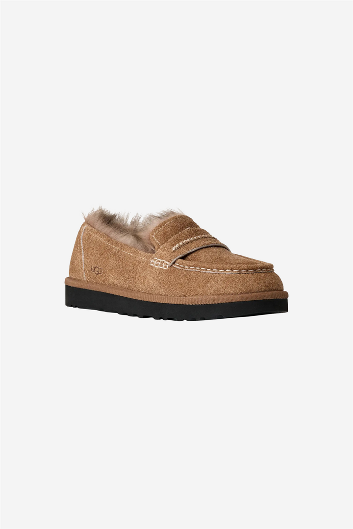 UGG Sko W Ellis Loafer Chestnut