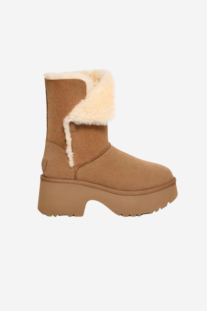 UGG Sko W Esmee New Heights Cuff Chestnut