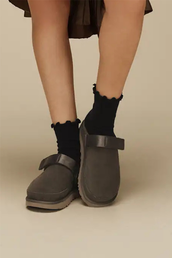 UGG Sko W Goldenstar Clog Dense Smoke