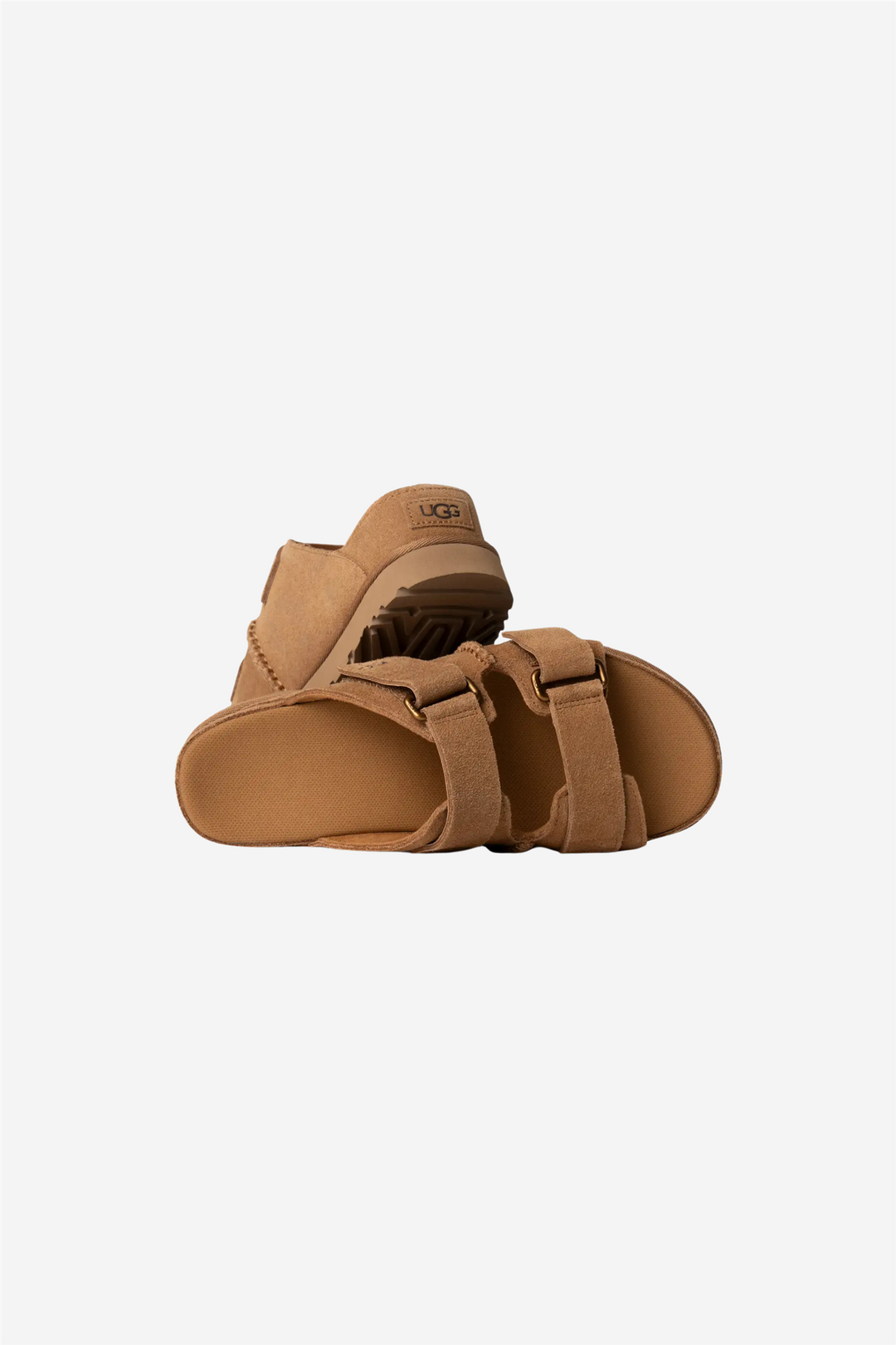 UGG Sko W Goldenstar Hi Slid Chestnut