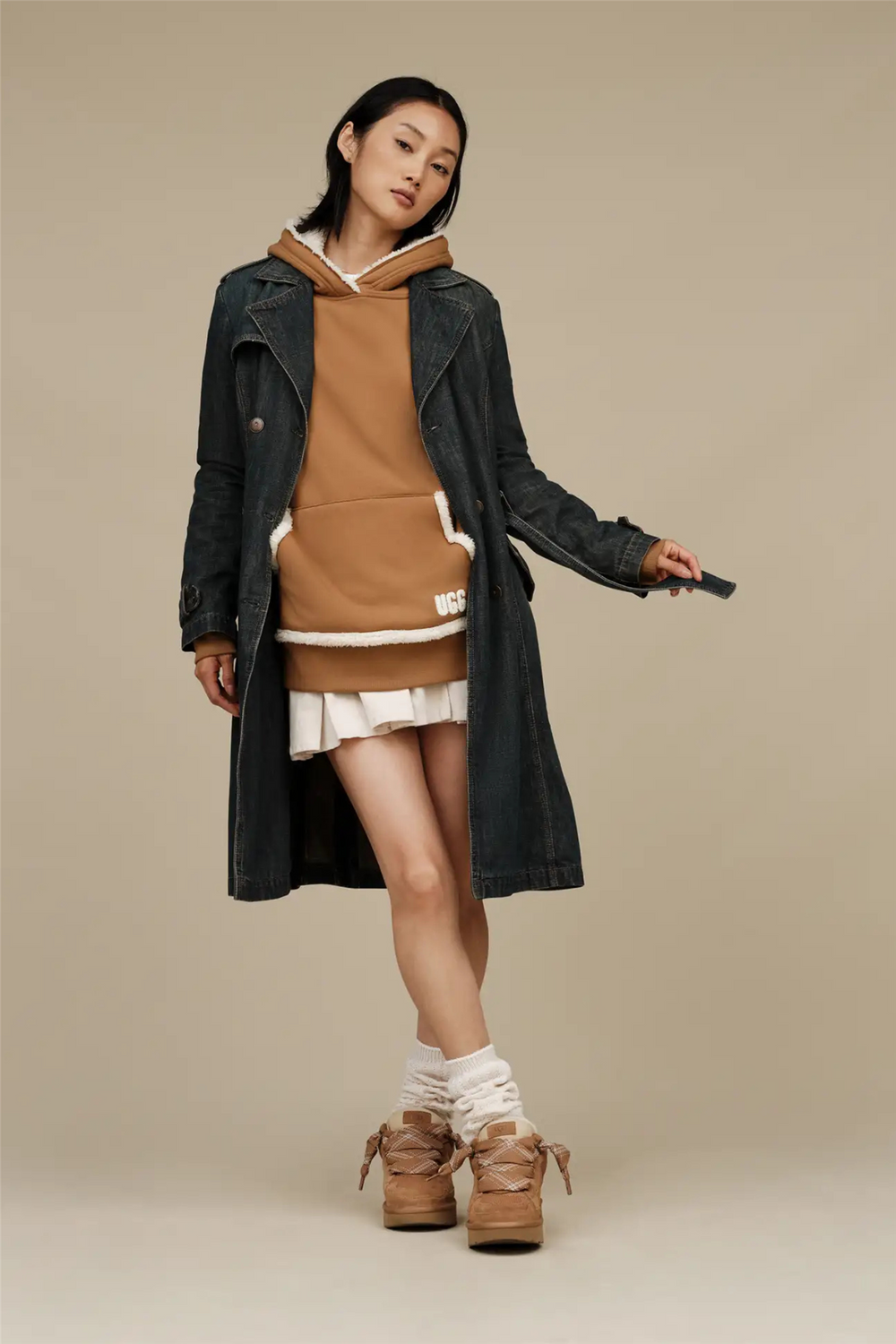 UGG Sko W Lowmel Chestnut