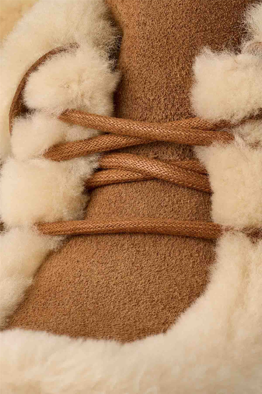 UGG Sko W New Heights Lace Up Chestnut