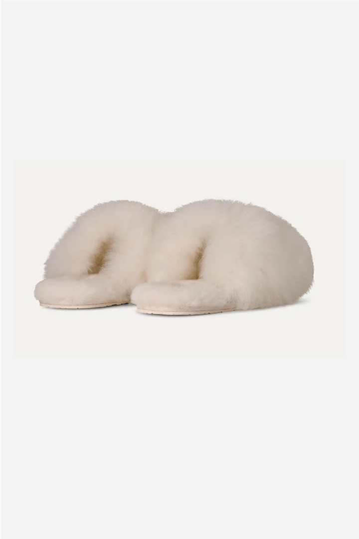 UGG Sko W Scuffette Chalet White