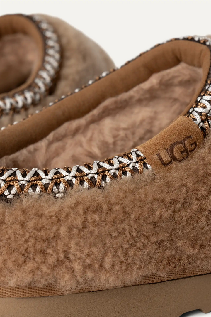 UGG Sko W Tasman Maxi Curly Chestnut