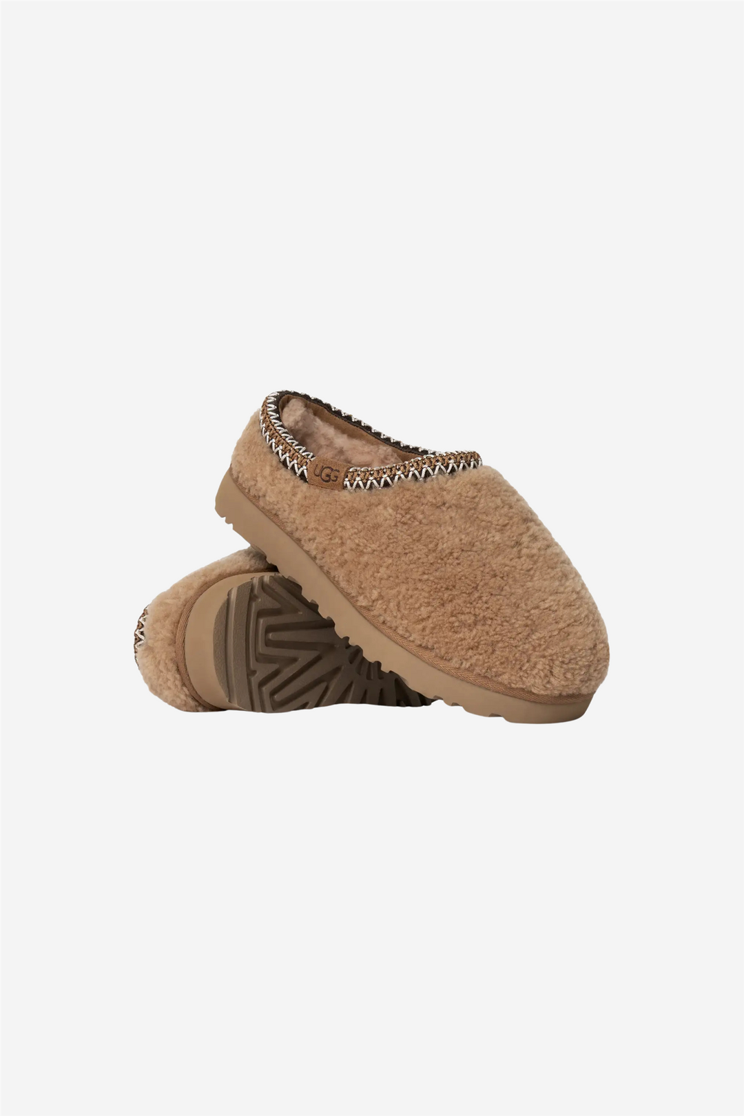 UGG Sko W Tasman Maxi Curly Chestnut