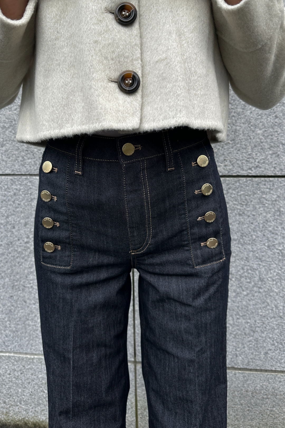 ViCOLO Bukser & jeans Giudith Denim Blue Rinse