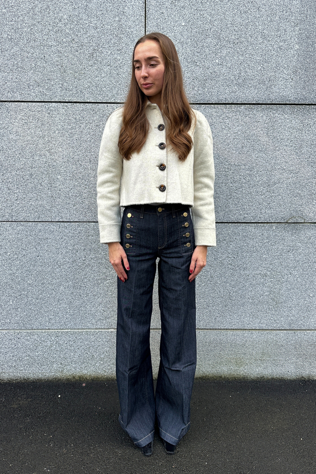 ViCOLO Bukser & jeans Giudith Denim Blue Rinse