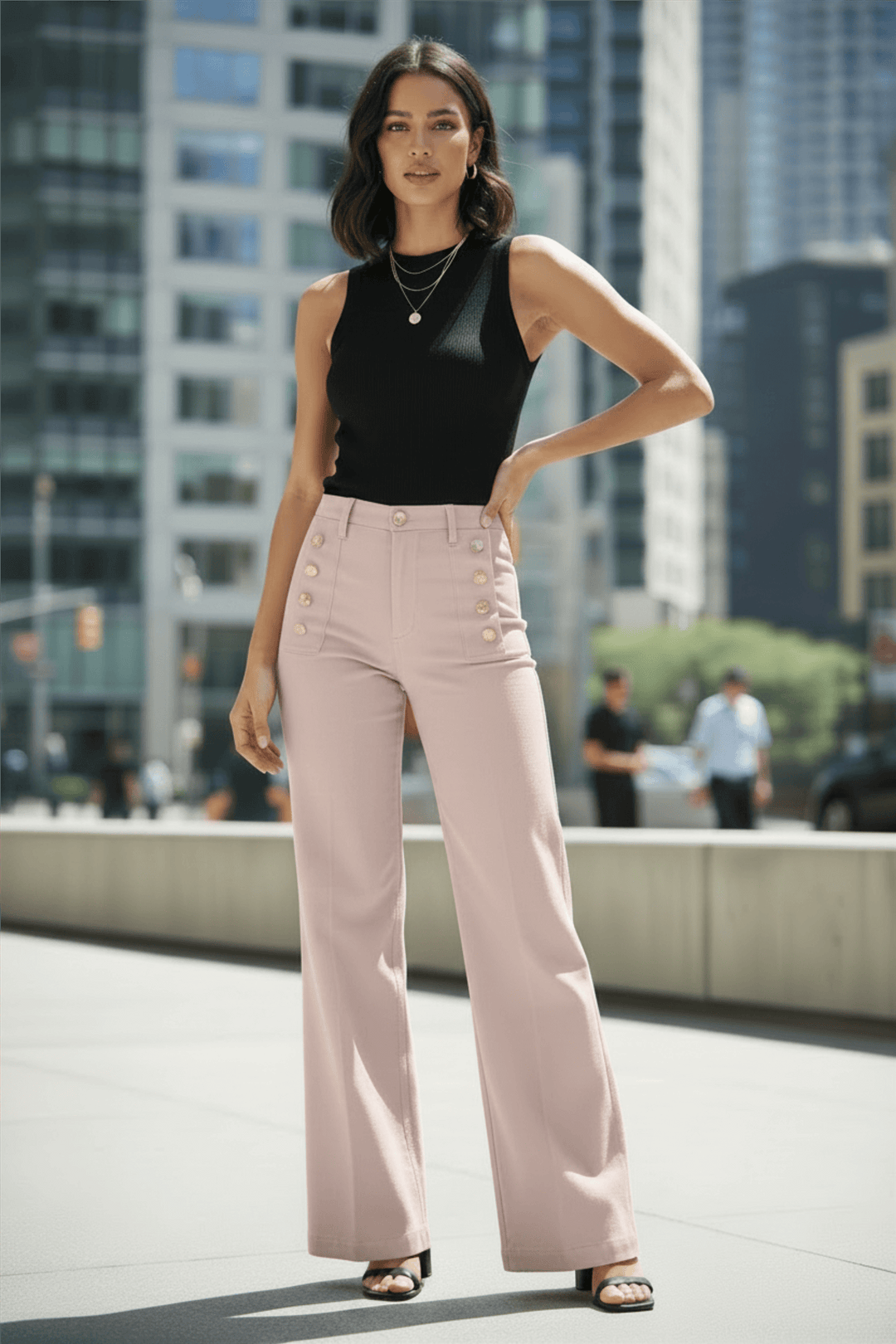 ViCOLO Bukser & jeans Giudith Pink