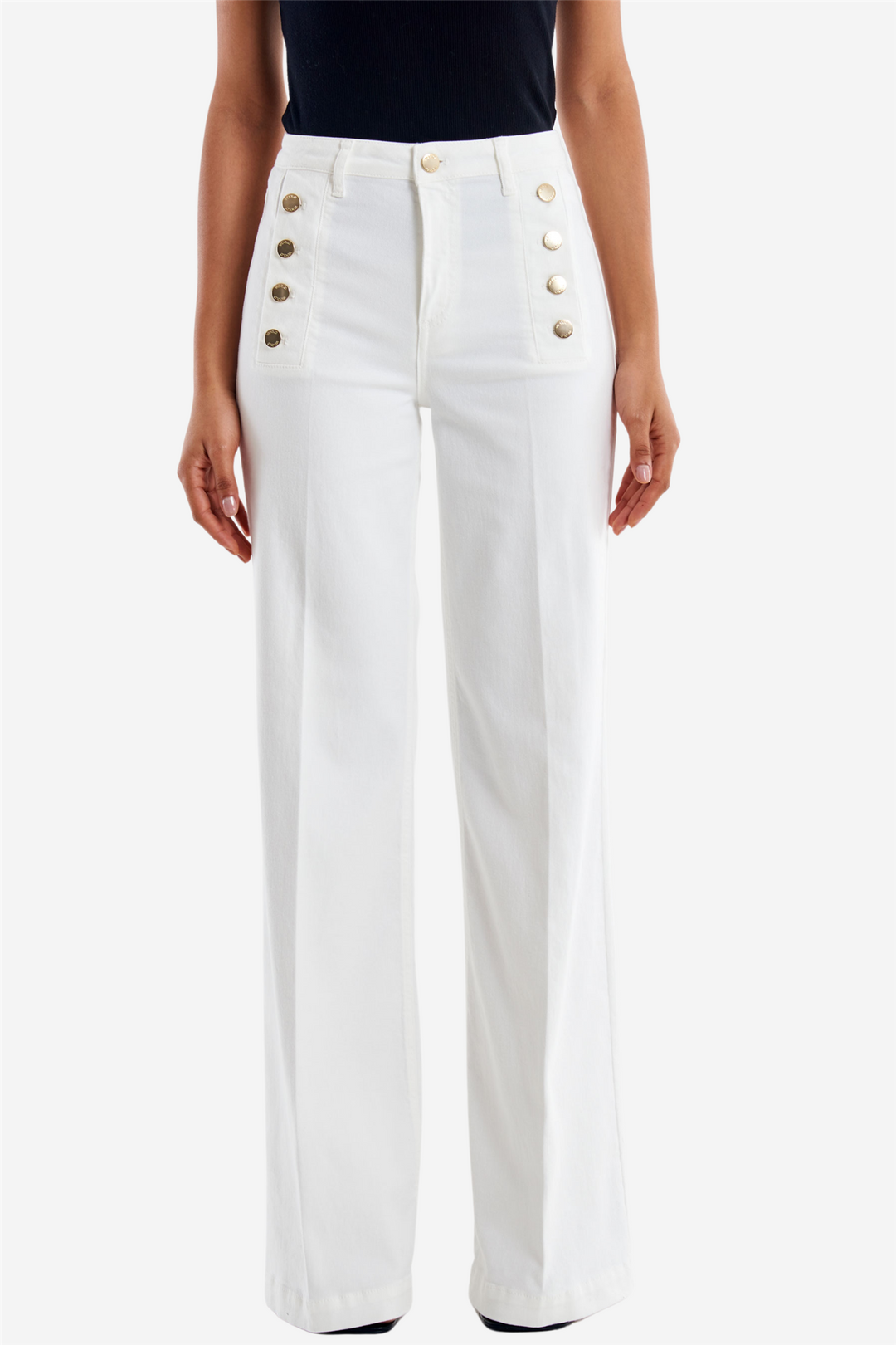 ViCOLO Bukser & jeans Giudith White Denim