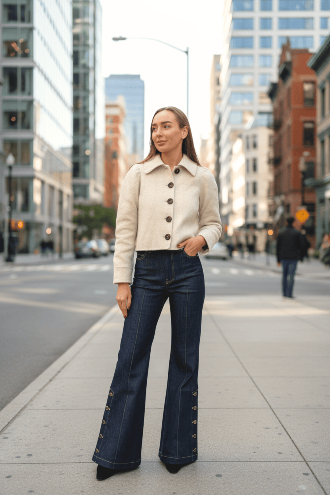 ViCOLO Bukser & jeans Marta Denim Blue Rinse