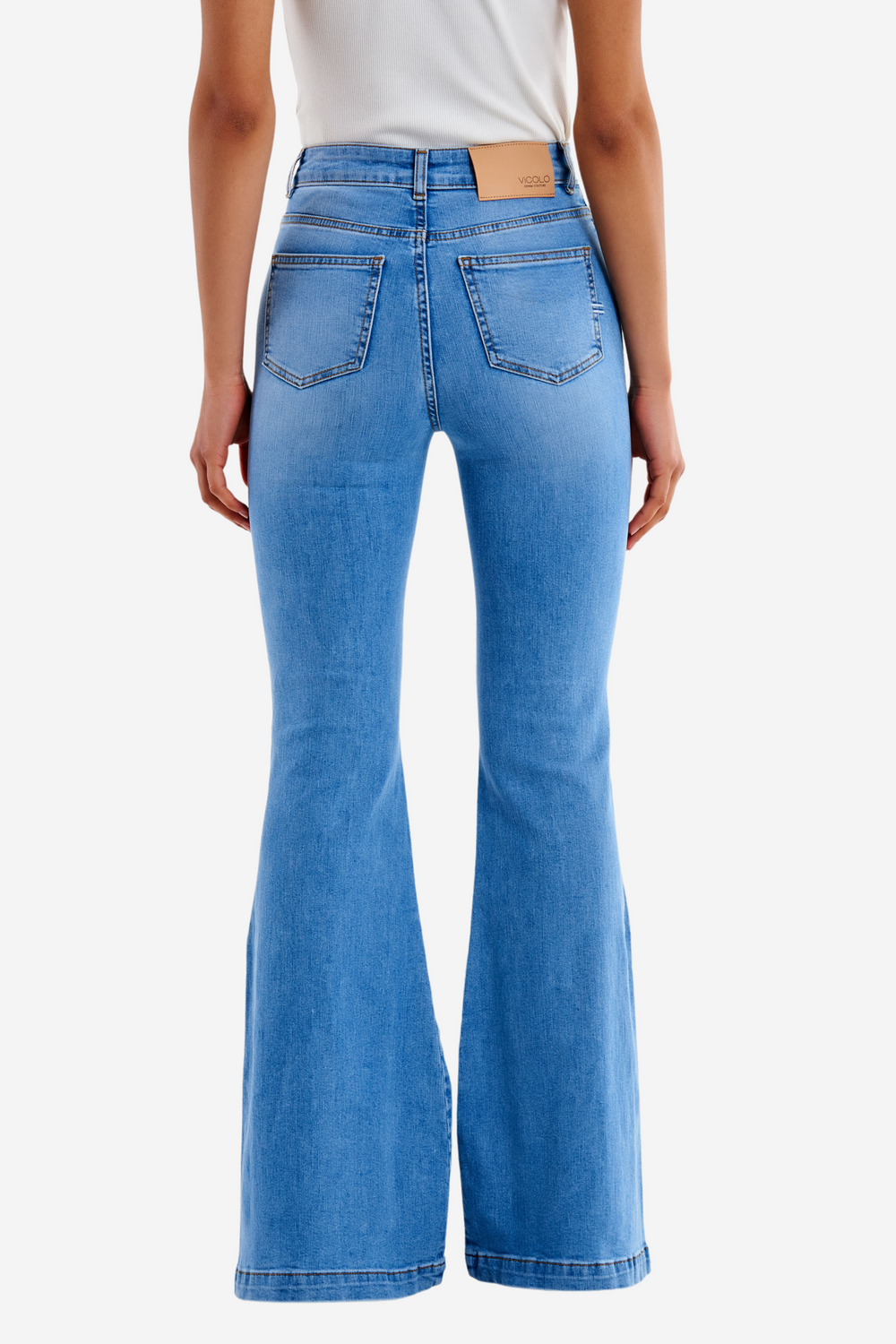 ViCOLO Bukser & jeans Marta Light Blue Denim